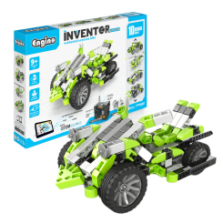 Конструктори з унікальними деталями - Конструктор Engino Inventor Motorized 4-колісний мотоцикл 10 в 1 (IN51) Конструктори з унікальними деталями - Конструктор Engino Inventor Motorized 4-колісний мотоцикл 10 в 1 (IN51)