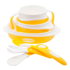 Дитячий посуд та аксесуари - Набір для годування Baby Team 7 предметів (6090) Дитячий посуд та аксесуари - Набір для годування Baby Team 7 предметів (6090)