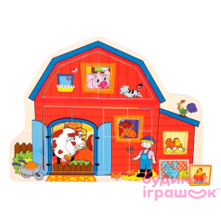 Розвивальні іграшки - Пазли Bino Господарство (88118) Розвивальні іграшки - Пазли Bino Господарство (88118)