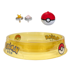 Дзиги та бойові арени - Ігровий набір Pokemon Подвійний батл Пікачу та М'ю (PKW4403) Дзиги та бойові арени - Ігровий набір Pokemon Подвійний батл Пікачу та М'ю (PKW4403)