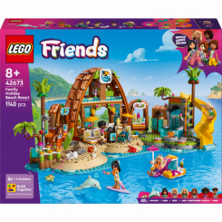 Конструктори LEGO - Конструктор LEGO Friends Пляжний курорт для сімейного відпочинку (42673) Конструктори LEGO - Конструктор LEGO Friends Пляжний курорт для сімейного відпочинку (42673)