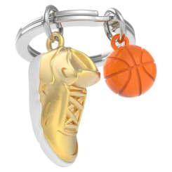 Брелоки - Брелок Metalmorphose Fashion basketball shoe and ball (8000020593033) Брелоки - Брелок Metalmorphose Fashion basketball shoe and ball (8000020593033)