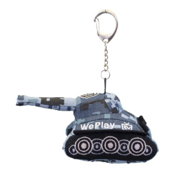 Брелоки - Брелок Wargaming Танк плюшевий сірий хакі (WG043321) Брелоки - Брелок Wargaming Танк плюшевий сірий хакі (WG043321)