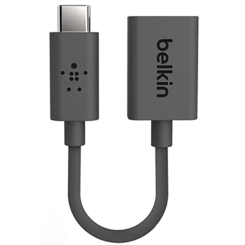 Павербанки - Адаптер Belkin USB-C > USB-AF 0.14м чорний (F2CU036btBLK) Павербанки - Адаптер Belkin USB-C > USB-AF 0.14м чорний (F2CU036btBLK)