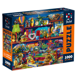 Пазли - Пазли De.tail Поличка загадок 1000 елементів (DT1000-10) Пазли - Пазли De.tail Поличка загадок 1000 елементів (DT1000-10)