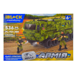Конструктори з унікальними деталями - Конструктор IBLOCK Армія КрАЗ Ураган (PL-921-388) Конструктори з унікальними деталями - Конструктор IBLOCK Армія КрАЗ Ураган (PL-921-388)