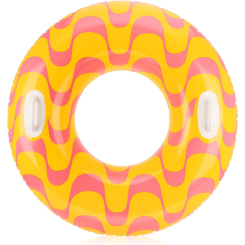 Для пляжу і плавання - Коло надувне INTEX Хвилі жовте (59256/2) Для пляжу і плавання - Коло надувне INTEX Хвилі жовте (59256/2)