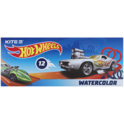 Канцтовари - Фарби акварельні Kite Hot Wheels 12 кольорів (HW21-041) Канцтовари - Фарби акварельні Kite Hot Wheels 12 кольорів (HW21-041)
