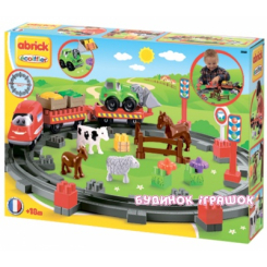 Блокові конструктори - Конструктор Ecoiffier Сільська залізниця (3068) Блокові конструктори - Конструктор Ecoiffier Сільська залізниця (3068)