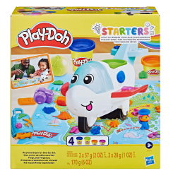 Набори для ліплення - Набір для ліплення Play-Doh Starters Літак (F8804) Набори для ліплення - Набір для ліплення Play-Doh Starters Літак (F8804)