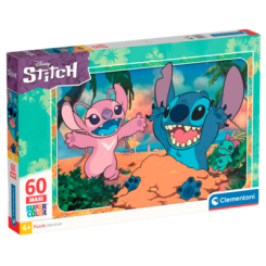 Пазли - Пазл Clementoni Maxi Disney Stitch 60 елементів (8005125265961) Пазли - Пазл Clementoni Maxi Disney Stitch 60 елементів (8005125265961)