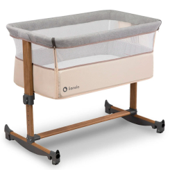 Манежі - Приставне ліжечко Lionelo Leonie beige sand (5903771700139) Манежі - Приставне ліжечко Lionelo Leonie beige sand (5903771700139)