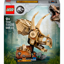 Конструктори LEGO - Конструктор LEGO Jurassic World Скамʼянілості динозаврів: череп трицератопса (76969) Конструктори LEGO - Конструктор LEGO Jurassic World Скамʼянілості динозаврів: череп трицератопса (76969)