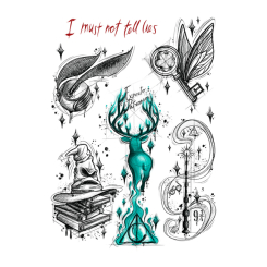 Косметика - Набір тату для тіла Arley Sign Експекто патронум (1301) Косметика - Набір тату для тіла Arley Sign Експекто патронум (1301)