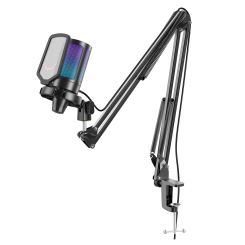 Мікрофони - Мікрофон конденсаторний Fifine чорний (A6T) Мікрофони - Мікрофон конденсаторний Fifine чорний (A6T)