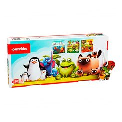 Пазли - Пазли Улюблені тварини 3 в 1 (12985) Пазли - Пазли Улюблені тварини 3 в 1 (12985)