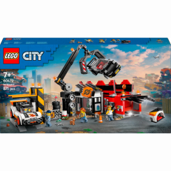 Конструктори LEGO - Конструктор LEGO City Звалище з автомобілями (60472) Конструктори LEGO - Конструктор LEGO City Звалище з автомобілями (60472)