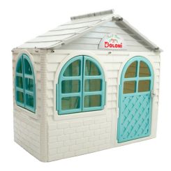 Ігрові комплекси, гойдалки, гірки - Ігровий будиночок Doloni біло-блакитний (02550/15) Ігрові комплекси, гойдалки, гірки - Ігровий будиночок Doloni біло-блакитний (02550/15)