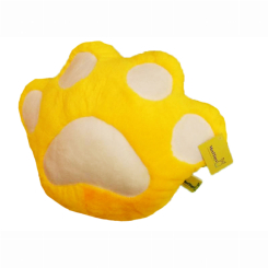 Подушки - М'яка іграшка MeriToys Лапка жовта з білим 40 см (2050000326660/2) Подушки - М'яка іграшка MeriToys Лапка жовта з білим 40 см (2050000326660/2)