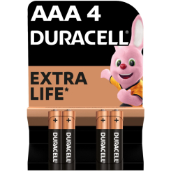 Акумулятори і батарейки - Батарейки алкаліновi Duracell Basic AAA 1.5V LR03 4 шт (5000394077164) Акумулятори і батарейки - Батарейки алкаліновi Duracell Basic AAA 1.5V LR03 4 шт (5000394077164)