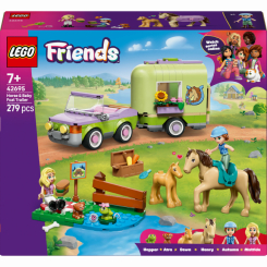 Конструктори LEGO - Конструктор LEGO Friends Причіп для коня й лошати (42695) Конструктори LEGO - Конструктор LEGO Friends Причіп для коня й лошати (42695)