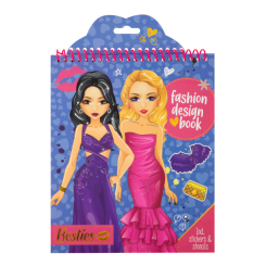 Набори для творчості - Книга модельєра Besties синя (961004) Набори для творчості - Книга модельєра Besties синя (961004)