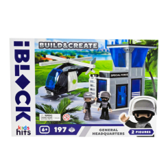 Конструктори з унікальними деталями - Конструктор IBLOCK Build & create General headquarters 197 деталей (KH42/004/2) Конструктори з унікальними деталями - Конструктор IBLOCK Build & create General headquarters 197 деталей (KH42/004/2)