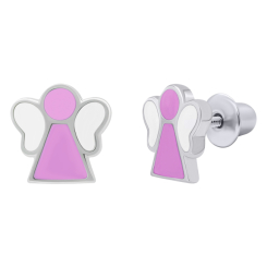 Ювелірні прикраси - Сережки UmaUmi Symbols Янголятко рожеві (2210000005877) Ювелірні прикраси - Сережки UmaUmi Symbols Янголятко рожеві (2210000005877)