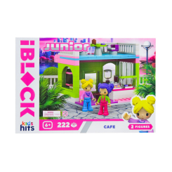 Конструктори з унікальними деталями - Конструктор IBLOCK Junior Kids hits Кафе 222 деталі (KH08/003/4) Конструктори з унікальними деталями - Конструктор IBLOCK Junior Kids hits Кафе 222 деталі (KH08/003/4)