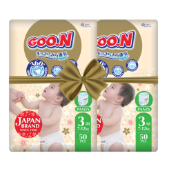 Підгузки - Трусики-підгузки Goo.N Premium soft M (7-12 кг) 100 штук (F1010101-156-2) Підгузки - Трусики-підгузки Goo.N Premium soft M (7-12 кг) 100 штук (F1010101-156-2)