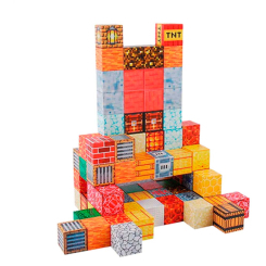 Магнітні конструктори - Магнітний конструктор Zhorya Блоки 72 елементи (YN2023-72) Магнітні конструктори - Магнітний конструктор Zhorya Блоки 72 елементи (YN2023-72)