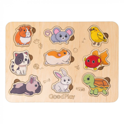 Розвивальні іграшки - Пазл-сортер Good Play Домашні тварини (PS-4-017) Розвивальні іграшки - Пазл-сортер Good Play Домашні тварини (PS-4-017)