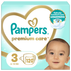 Підгузки - Підгузки Pampers Premium care Midi 6-10 кг 120 шт (4015400465461) Підгузки - Підгузки Pampers Premium care Midi 6-10 кг 120 шт (4015400465461)
