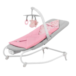 Крісла-качалки - Шезлонг-гойдалка Kinderkraft Felio 2 Peony Rose (KBFELI20PNK0000) Крісла-качалки - Шезлонг-гойдалка Kinderkraft Felio 2 Peony Rose (KBFELI20PNK0000)