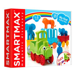 Магнітні конструктори - Мій перший потяг з тваринами SmartМax (SMX 410) Магнітні конструктори - Мій перший потяг з тваринами SmartМax (SMX 410)