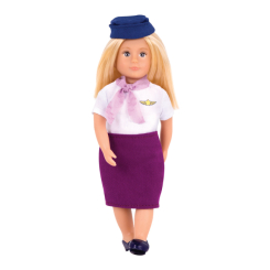 Ляльки - Лялька Lori Стюардеса Аурі 15 см (LO31112Z) Ляльки - Лялька Lori Стюардеса Аурі 15 см (LO31112Z)