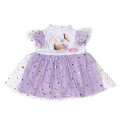 Одяг та аксесуари - Одяг для ляльки Baby Annabell Бузкова сукня (710296) Одяг та аксесуари - Одяг для ляльки Baby Annabell Бузкова сукня (710296)