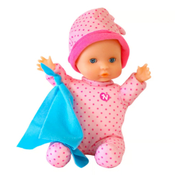 Пупси - Пупс Nenuco зі звуками та ковдрою (700016280) Пупси - Пупс Nenuco зі звуками та ковдрою (700016280)