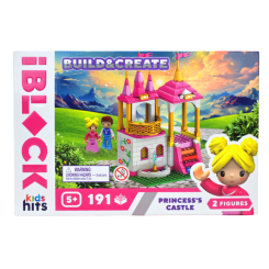 Конструктори з унікальними деталями - Конструктор IBLOCK Build & create Princess's castle 191 деталь (KH08/007/2) Конструктори з унікальними деталями - Конструктор IBLOCK Build & create Princess's castle 191 деталь (KH08/007/2)