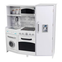 Дитячі кухні та побутова техніка - Іграшкова кухня KidKraft Велика сучасна із ефектами (53369) Дитячі кухні та побутова техніка - Іграшкова кухня KidKraft Велика сучасна із ефектами (53369)