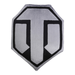 Подушки - Подушка Wargaming World of tanks Логотип сіро-чорний (WG043334) Подушки - Подушка Wargaming World of tanks Логотип сіро-чорний (WG043334)