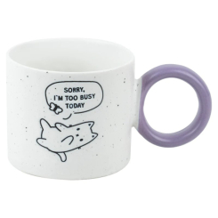 Чашки, склянки - Чашка Kite Busy cat 370 мл (K25-220-1) Чашки, склянки - Чашка Kite Busy cat 370 мл (K25-220-1)