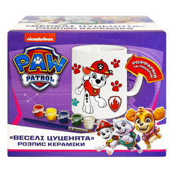 Набори для творчості - Ігровий набір Paw Patrol Декоративна чашка Веселі цуценята (122823) Набори для творчості - Ігровий набір Paw Patrol Декоративна чашка Веселі цуценята (122823)