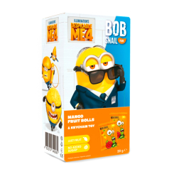 Солодощі - Натуральні фруктові цукерки Bob Snail Fun Манго та іграшка (4820219349280) Солодощі - Натуральні фруктові цукерки Bob Snail Fun Манго та іграшка (4820219349280)