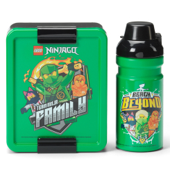 Ланч-бокси - Набір для ланчу LEGO Lifestyle Ninjago Green (40580803) Ланч-бокси - Набір для ланчу LEGO Lifestyle Ninjago Green (40580803)