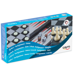 Настільні ігри - Магнітні шахи-шашки-нарди Cayro середні (415) Настільні ігри - Магнітні шахи-шашки-нарди Cayro середні (415)