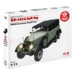 Конструктори з унікальними деталями - Конструктор ІСМ Модель G4 1935 року М'який верх (72472) Конструктори з унікальними деталями - Конструктор ІСМ Модель G4 1935 року М'який верх (72472)