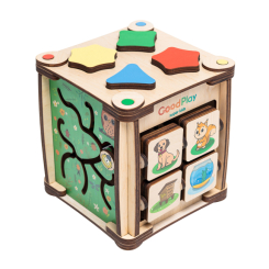 Розвивальні іграшки - Розвивальна іграшка Good Play Бізікубик Перші кроки (K102) Розвивальні іграшки - Розвивальна іграшка Good Play Бізікубик Перші кроки (K102)