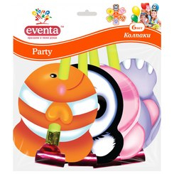 Аксесуари для свят - Дудки-язички EVENTA Звірятка 6 шт в упаковці (39302710) Аксесуари для свят - Дудки-язички EVENTA Звірятка 6 шт в упаковці (39302710)