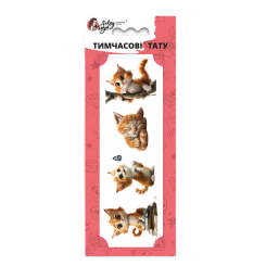 Косметика - Набір тату для тіла Arley Sign Рудий кіт (2308) Косметика - Набір тату для тіла Arley Sign Рудий кіт (2308)